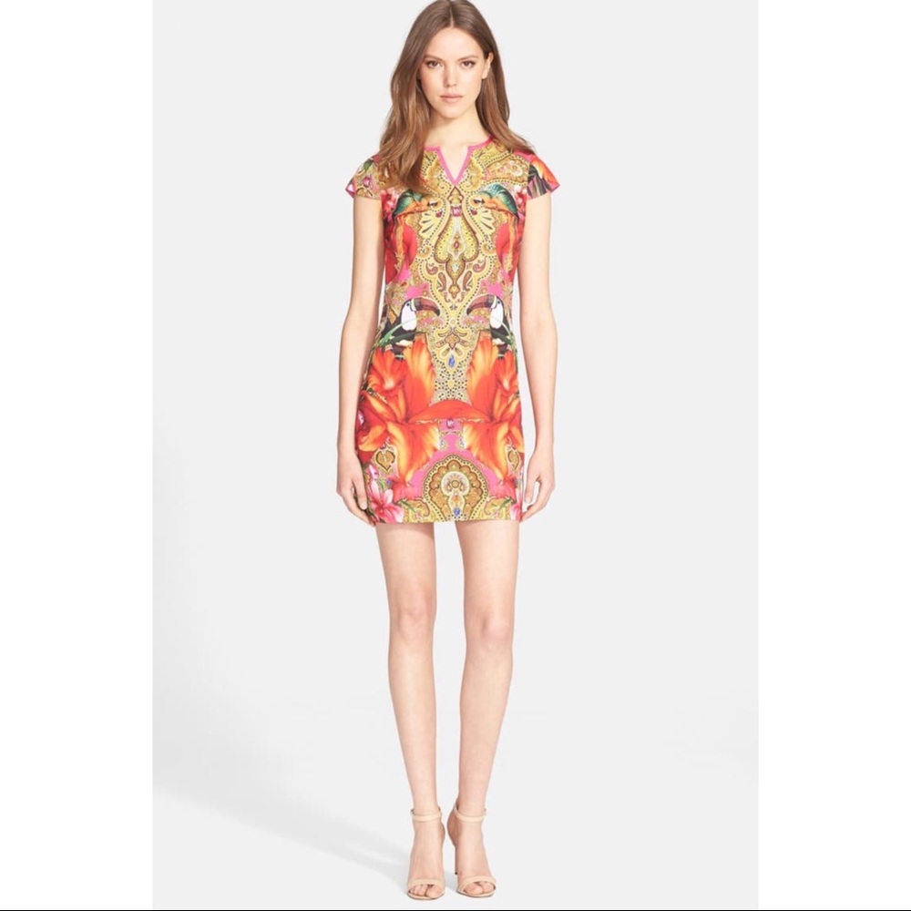 Ted Baker Aalia Toucan Print Tunic Dress